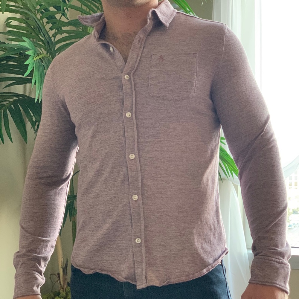 Original Penguin slim fit casual button down